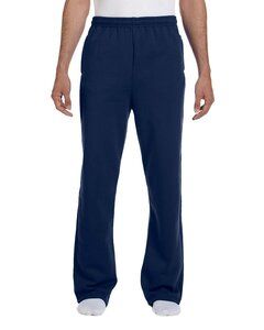 JERZEES 974MPR - NuBlend® Open Bottom Pocketed Sweatpants J. Navy
