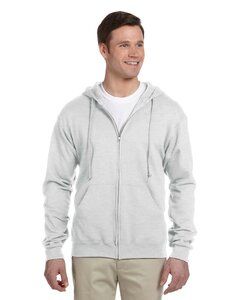 JERZEES 993MR - NuBlend® Full-Zip Hooded Sweatshirt Gris mezcla