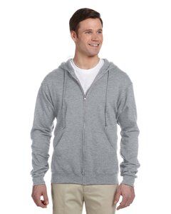 JERZEES 993MR - NuBlend® Full-Zip Hooded Sweatshirt Athletic Heather
