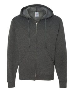 JERZEES 993MR - NuBlend® Full-Zip Hooded Sweatshirt Black Heather