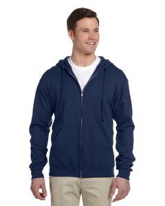 JERZEES 993MR - NuBlend® Full-Zip Hooded Sweatshirt J. Navy