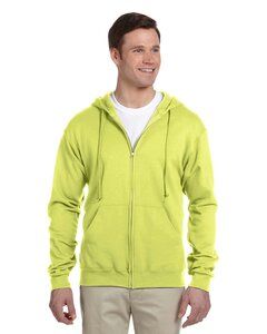 JERZEES 993MR - NuBlend® Full-Zip Hooded Sweatshirt Seguridad Verde