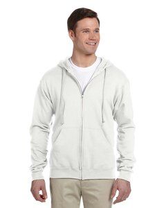 JERZEES 993MR - NuBlend® Full-Zip Hooded Sweatshirt Blanco