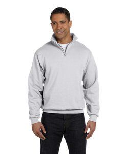 JERZEES 995MR - Nublend® Quarter-Zip Cadet Collar Sweatshirt Gris mezcla