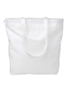 Liberty Bags 8802 - Bolsa reciclada con cierre Blanco