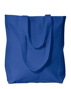Liberty Bags 8861 - Bolsa de lona de algodón reforzado de 10 onzas Real Azul