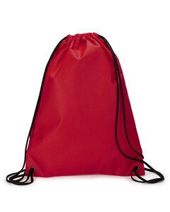 Liberty Bags A136 - Non-Woven Drawstring Backpack Rojo