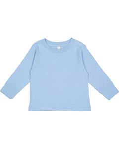 Rabbit Skins 3311 - Toddler Long Sleeve T-Shirt Azul Cielo