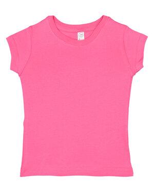 Rabbit Skins 3316 - Fine Jersey Toddler Girls T-Shirt