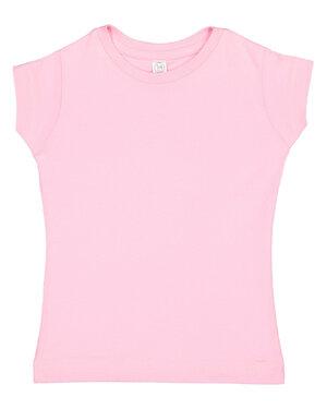 Rabbit Skins 3316 - Fine Jersey Toddler Girls T-Shirt