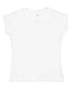 Rabbit Skins 3316 - Fine Jersey Toddler Girls T-Shirt