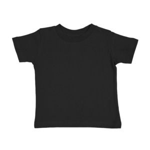 Rabbit Skins 3322 - Fine Jersey Infant T-Shirt  Negro