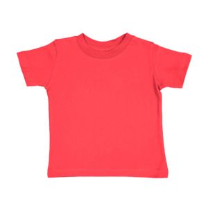 Rabbit Skins 3322 - Fine Jersey Infant T-Shirt  Rojo