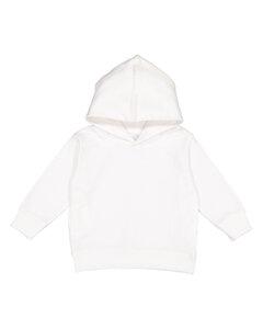 Rabbit Skins 3326 - Toddler Hooded Sweatshirt Blanco