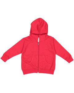 Rabbit Skins 3346 - Buzo con capucha y cierre para niños pequeños Rojo