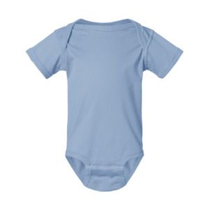 Rabbit Skins 4424 - Fine Jersey Infant Lap Shoulder Creeper Azul Cielo