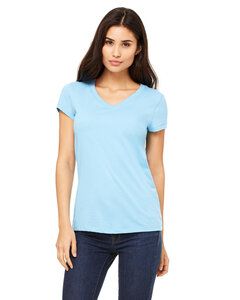 Bella+Canvas 6005 - Ladies Short Sleeve V-Neck Jersey T-Shirt