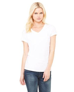 Bella+Canvas 6005 - Ladies Short Sleeve V-Neck Jersey T-Shirt