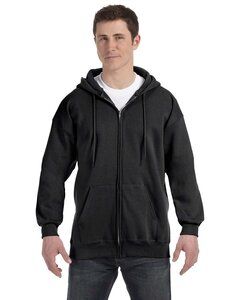Hanes F280 - PrintProXP Ultimate Cotton® Full-Zip Hooded Sweatshirt Negro
