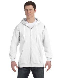 Hanes F280 - PrintProXP Ultimate Cotton® Full-Zip Hooded Sweatshirt Blanco
