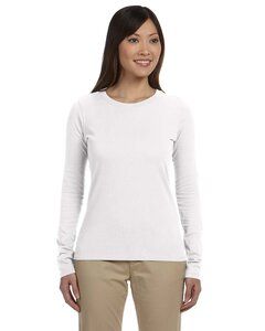 Econscious EC3500 - Ladies 7.3 oz., 100% Organic Cotton Classic Long-Sleeve T-Shirt Blanco