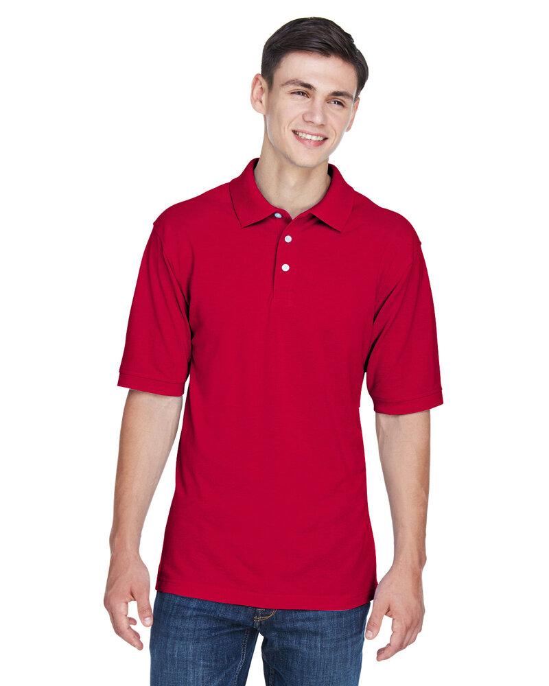 Harriton M265 - Men's 5.6 oz. Easy Blend Polo