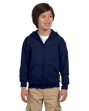 Gildan G186B - Heavy Blend Youth 8 oz., 50/50 Full-Zip Hood