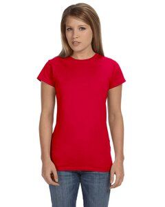 Gildan G640L - Softstyle® Ladies 4.5 oz. Junior Fit T-Shirt Rojo