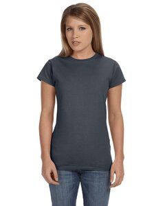 Gildan G640L - Softstyle® Ladies 4.5 oz. Junior Fit T-Shirt Oscuro Heather