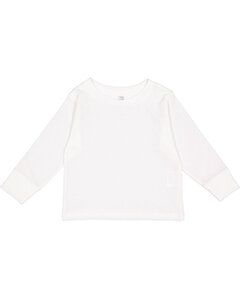 Rabbit Skins 3311 - Toddler 5.5 oz. Jersey Long-Sleeve T-Shirt Blanco