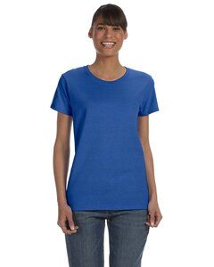 Gildan G500L - Heavy Cotton Ladies Missy Fit T-Shirt Real Azul