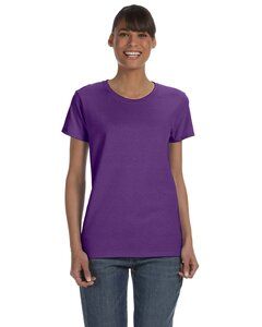 Gildan G500L - Heavy Cotton Ladies Missy Fit T-Shirt Púrpura