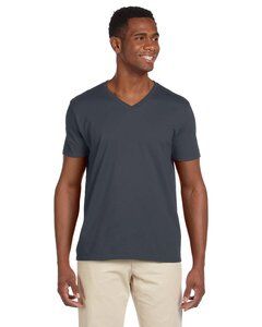 Gildan G64V - Softstyle® 4.5 oz. V-Neck T-Shirt Charcoal