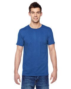 Fruit of the Loom SF45R - Sofspun® Crewneck T-Shirt Real Azul