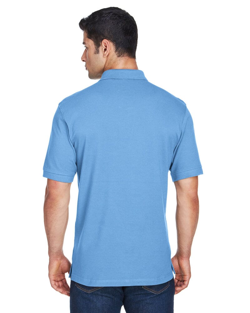 Harriton M200 - Men's 6 oz. Ringspun Cotton Piqué Short-Sleeve Polo