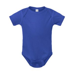Rabbit Skins 4400 - Infant Baby Rib Bodysuit Real Azul
