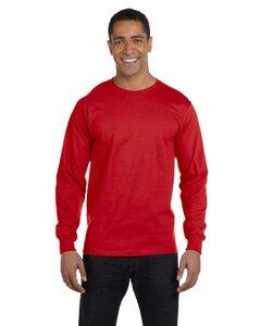 Gildan G840 - Dryblend® Long-Sleeve T-Shirt Rojo