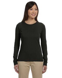 Econscious EC3500 - Ladies 7.3 oz., 100% Organic Cotton Classic Long-Sleeve T-Shirt Negro