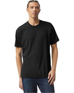 American Apparel TR401 - Unisex Triblend Short-Sleeve Track T-Shirt Tri Black