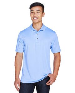 Harriton M345 - Mens Advantage IL Snap Placket Performance Polo