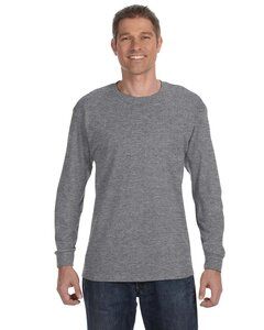 Gildan G540 - Heavy Cotton™ Long-Sleeve T-Shirt Graphite Heather