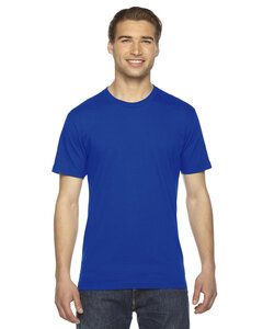 American Apparel 2001 - Unisex Fine Jersey Short-Sleeve T-Shirt Azul royal