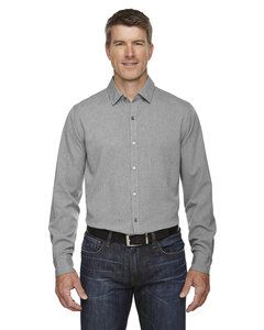 Ash City North End Sport Blue 88802 - Mens Mélange Performance Shirt