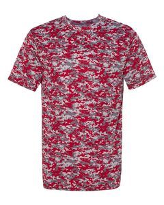 Augusta Sportswear 1798 - Remera de camuflaje digital absorbente Red Digi