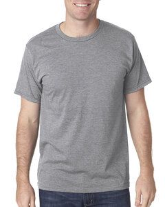 Bayside 5010 - USA Made Ringspun 50/50 Heather Unisex T-Shirt