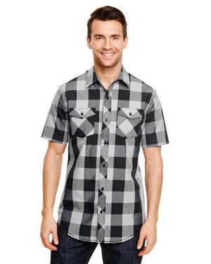 Burnside B9203 - Camisa Buffalo a cuadros de mangas larga