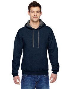 Fruit of the Loom SF76R - SofSpun Hooded Pullover Sweatshirt Indigo Heather