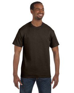 Hanes 5250 - Men's Authentic-T T-Shirt Chocolate Negro