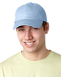 Adams EB101 - ESSENTIALS BRUSHED TWILL CAP Azul Pastel