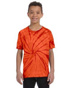 Colortone T1000Y - Remera teñida para niños Naranja